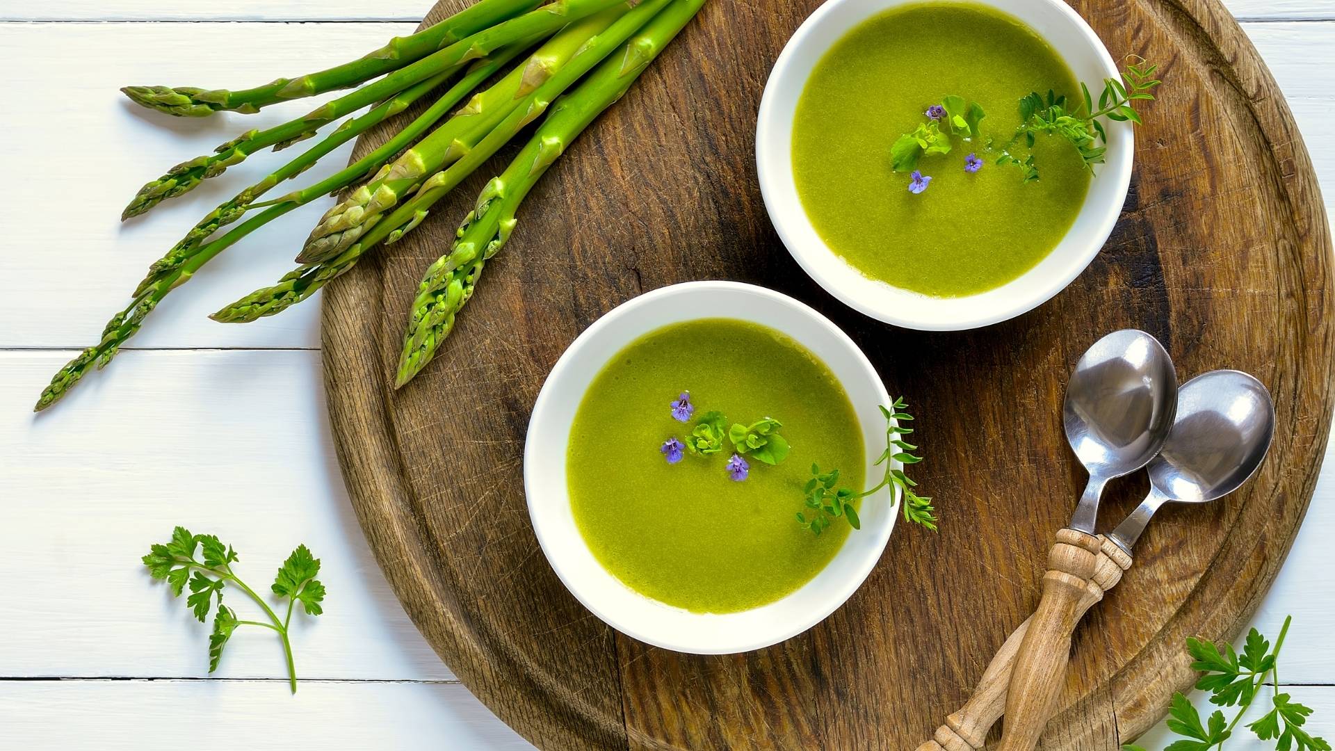 Cream of Celery & Asparagus Soup - Lifestyle Medicine Clinic